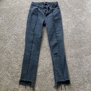 dark grey paige jeans